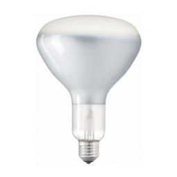 Ampoule IR à vis blanche 100w