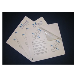 SUNBURST plaques glu blanche 