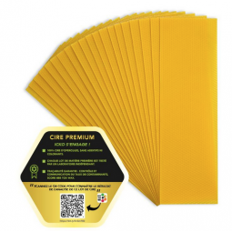 Cire gaufrée hausse (kg)