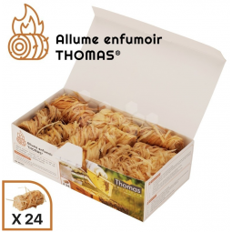 Allume feu laine de bois (x24)